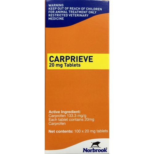 Carprieve 20mg Prescription required My Vet New Zealand s