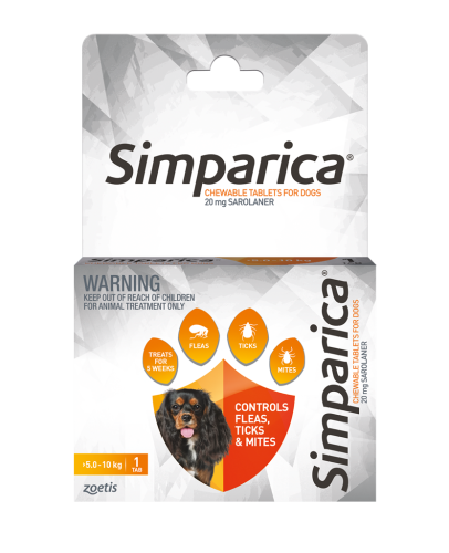 Simparica 2025 small dog