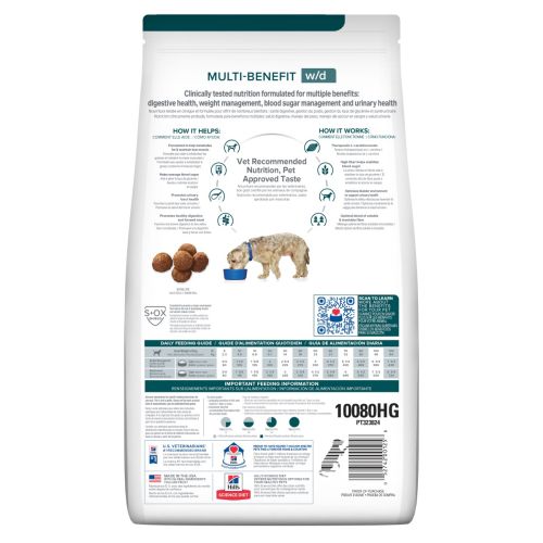 Hill's Prescription Diet w/d Multi-Benefit Dry Dog Food 3.85