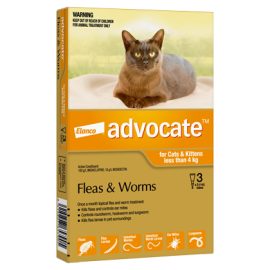 ADVOCATE Kittens/Small Cats <4kg 3-Pack