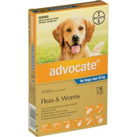 ADVOCATE X/Large Dogs >25kg 6-Pack