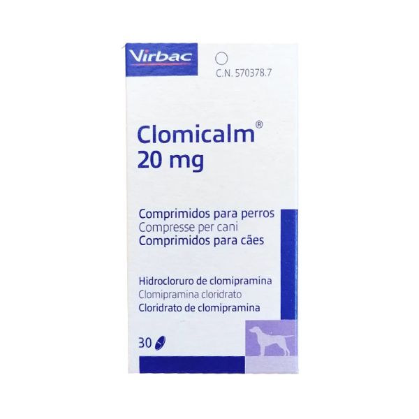 Clomicalm Cat/Dog 20mg X 30 Tablets | Prescription Required