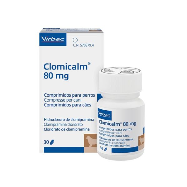 Clomicalm Cat/Dog 80mg X 30 Tablets | Prescription Required