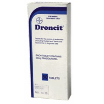 Droncit for dogs 50mg  ( 500 in a box)  