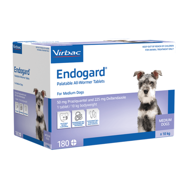 Endogard for dogs 5-10kg single tablet