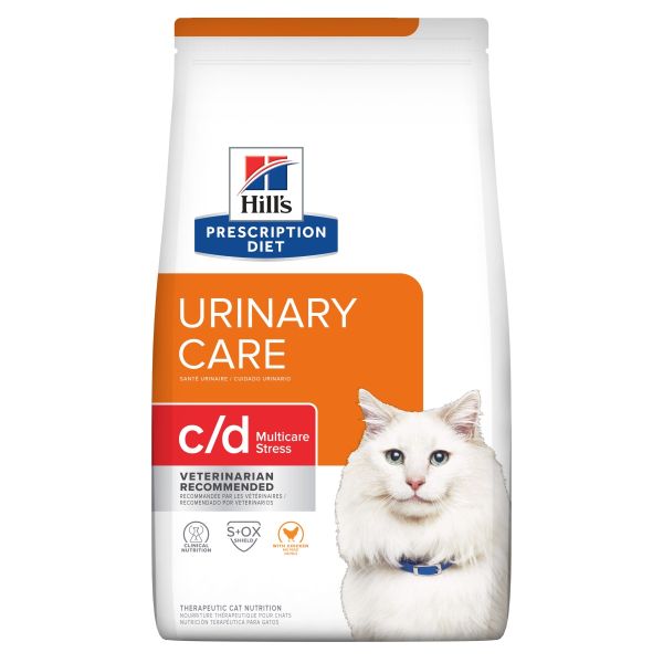 Hill's Prescription Diet c/d Multicare Stress Urinary Care Dry Cat Food 1.8kg