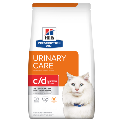 Hills Prescription Diet Cat c/d Urinary Care stress dry 3.8kg 