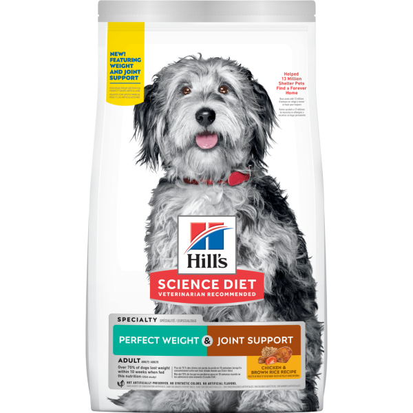 Hills Canine Perfect Weight & Joint Support 11.34kg 