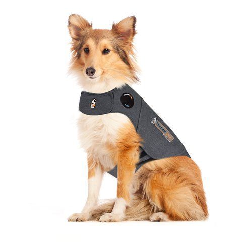 Thundershirt Dog Calming Polo Grey: Large