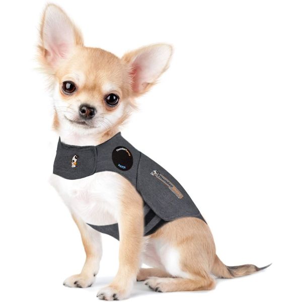 Thundershirt Dog Calming Polo Grey: Extra Small