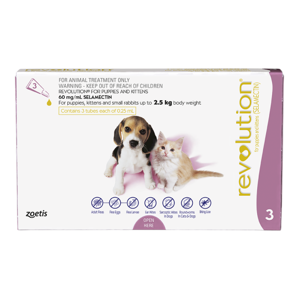 Revolution Kitten & Puppy - 4 x 3 packs with FREE 1 x 3 pack deal 