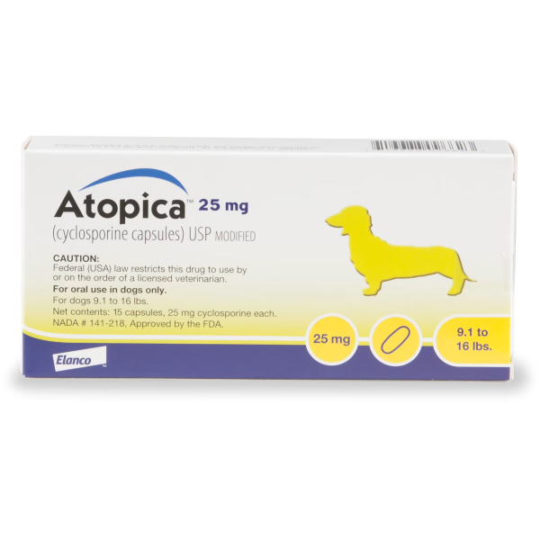 Atopica Capsules 4 sizes from