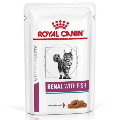 Royal Canin Renal Fish Cat Pouch 85g  X 1 Box