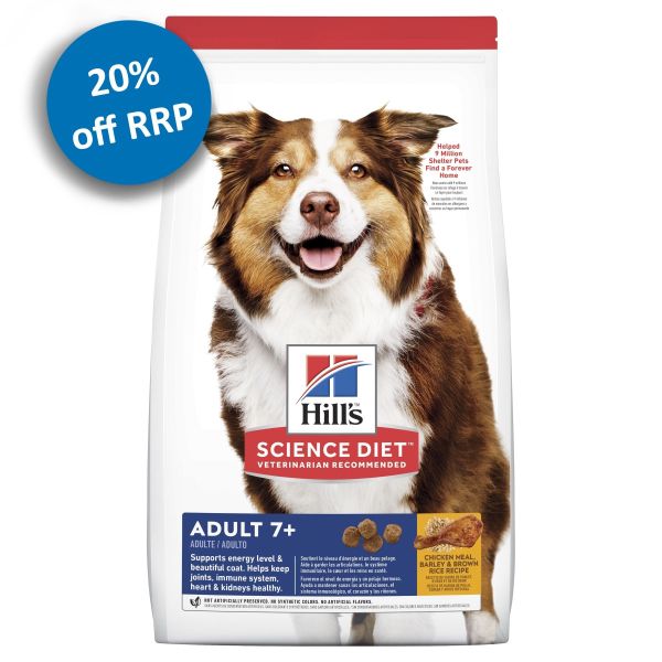 Hills Dog Adult 7+  12kg    