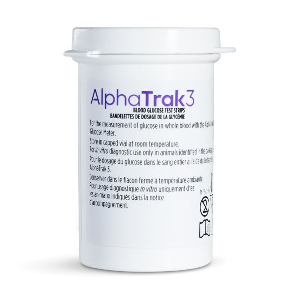 AlphaTRAK 3 NEW Blood Glucose Test Strips 50 count
