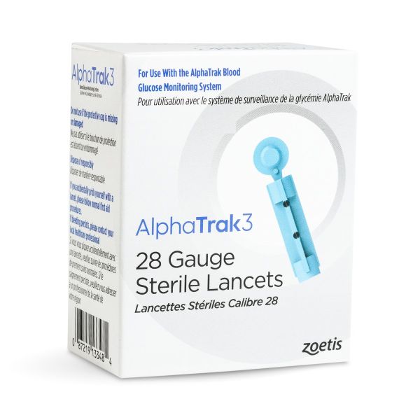 Alphatrak 3 NEW Lancets (100)