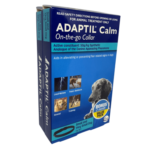 Adaptil Calm collar for Small and Very Small dog | DOUBLE PACK DEAL | Expires 08/2024