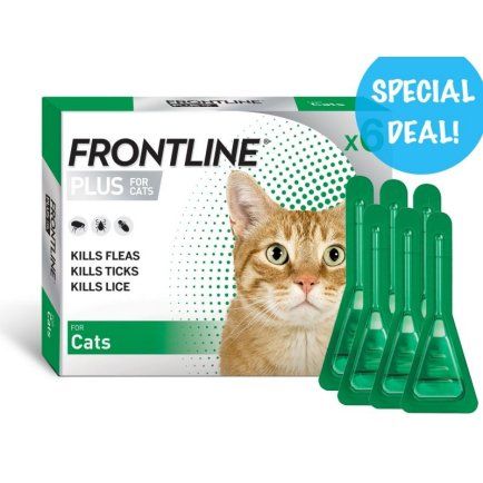Frontline Plus for Cats -  2 x 6 pack and 1 x 3 pack Bulk Deal  