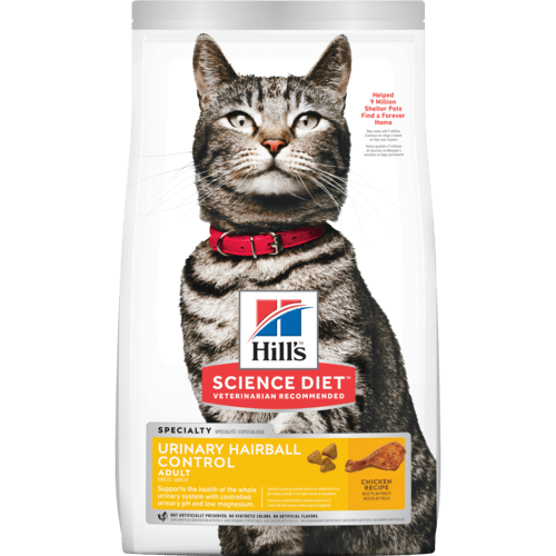 Hills Cat Adult Urinary Hairball Control 1.5 kg