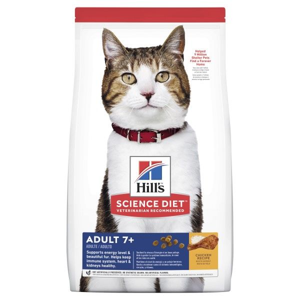 Hills Cat Adult 7+ 3kg