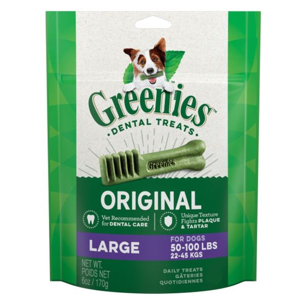 GREENIES Canine Original Treat-Pack Large | BULK 8-pack