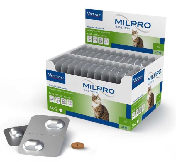 Milpro large cat  over 2kg  | SINGLE TABLET