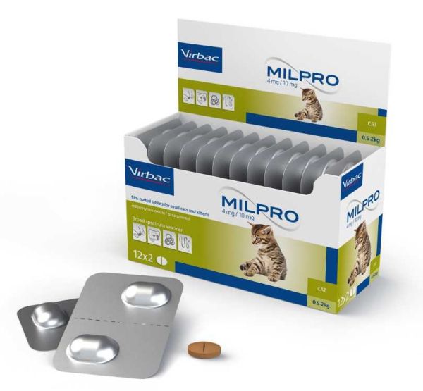 Milpro small cat and kitten  | SINGLE TABLET