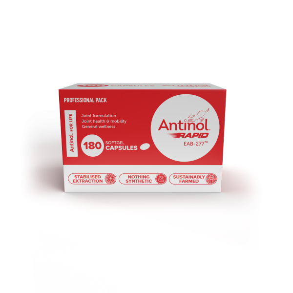 Antinol Rapid for DOGS Pack of 180 Capsules