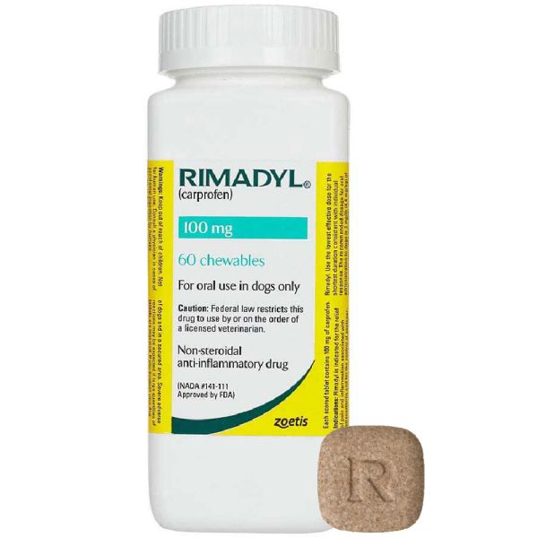 Rimadyl 100mg (Sold per tablet)  | Prescription Required