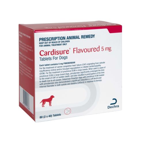 Dechra Cardisure Cardiomyopathy Flavoured Tablet (2.5mg