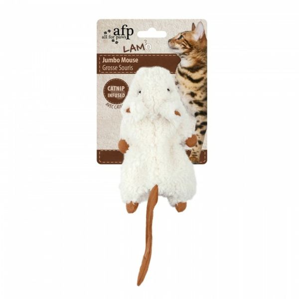 Cat Toy - Jumbo Crinkle Catnip Mouse