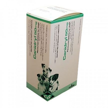 Canidryl 50mg x 100 tablets (carprofen) 