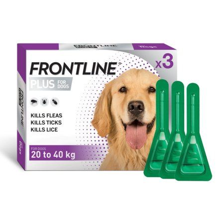 Frontline Plus for Large Dogs 20-40kgs  