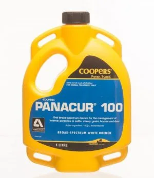Panacur 100  one litre size 