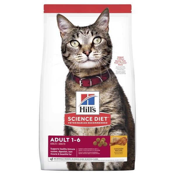 Hills Cat Adult 1-6 10kg