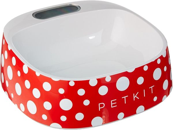PetKit  Smart Bowl for cat / small dog Red with White Polka dot