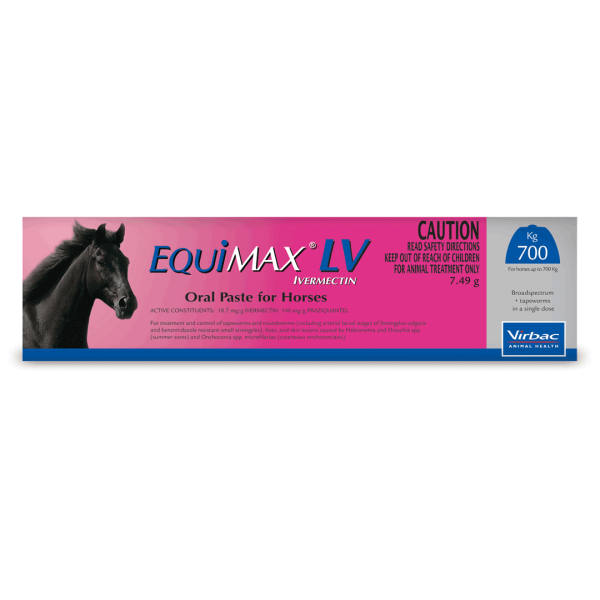 Equimax LV Horse Wormer (contains ivermectin and praziquantel)