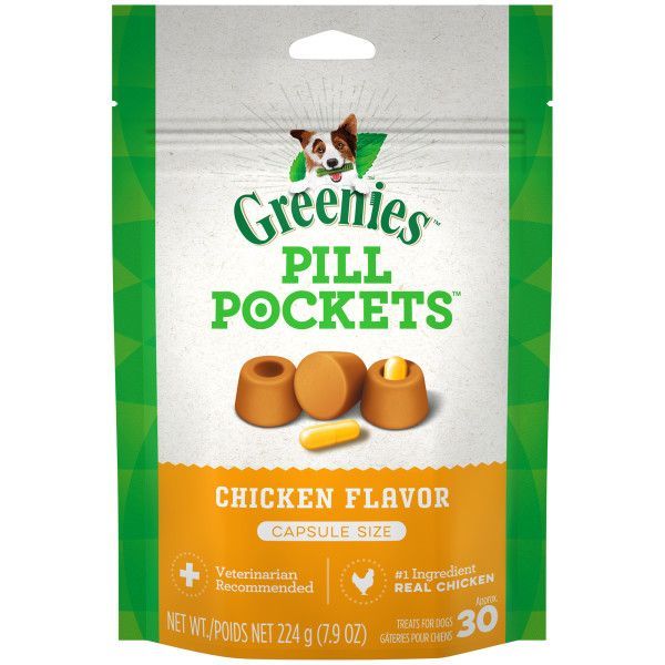 GREENIES Pill Pockets 224g Pouch of 30 